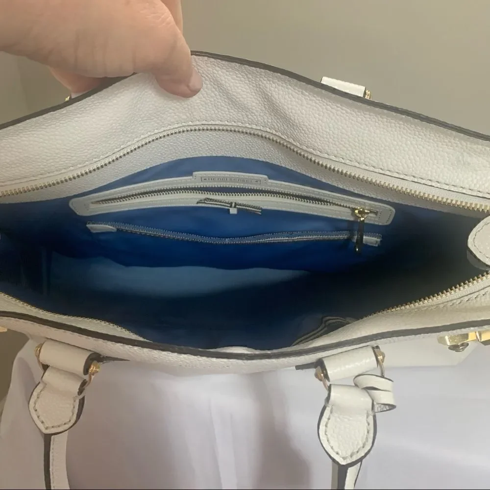 Henri Bendel Carlyle Satchel - White - Picture 14 of 15